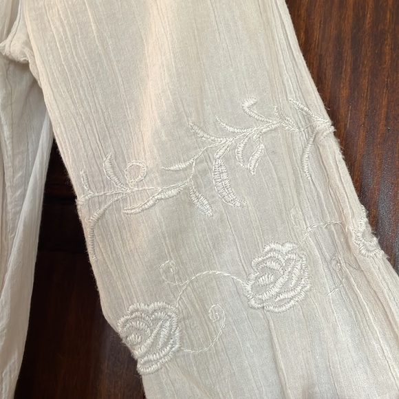 Merona Light Gray Embroidered Dress - Picture 2 of 3